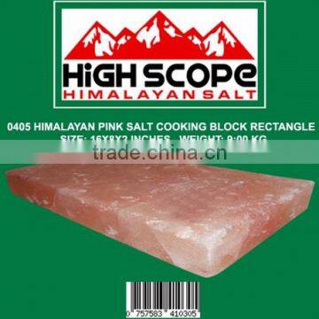 HIMALAYAN PINK SALT COOKING BLOCK SIZE 16X8X2 INCHES