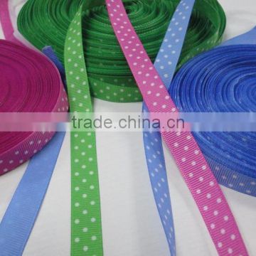 China Customized satin Jacquarding Webbing Ribbon