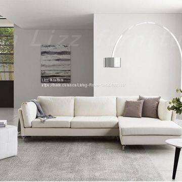 China Lizz Furniture Hot Sale Leather Sofa  sectional sofa