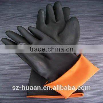 Good Quality Industrial Rubber Gloves Chemical Resistant photo-2