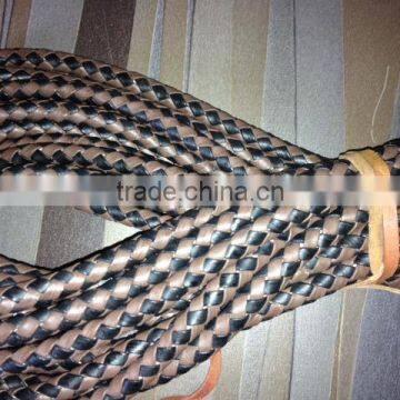 ROUND BRAIDED LEATHER CORD IN DIFFRENT COLORS AND SIZES