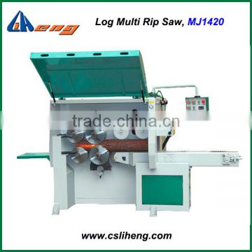 MJ1420, Round log multi rip saw for sales