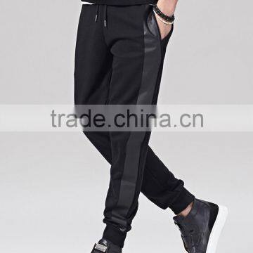 Casual Men Black Wholesale Custom Jogger Pants photo-3