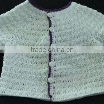 Infant Clothes New Design Hand Made Crochet Sweater 2015