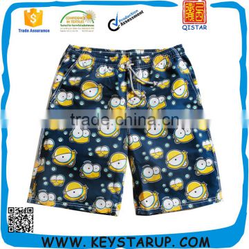 Wholesale Hawaiian Print Mens Board Shorts Quick Dry