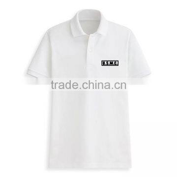 Classic Sport Uniform Design Wholesale Chinese Color Man White Collar T Shirt photo-4
