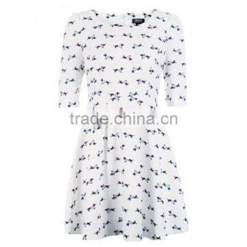 Z&M New Children Latest Fashion Dress Designs Women Cartoon Dress New Design Night Dress 2017 photo-2