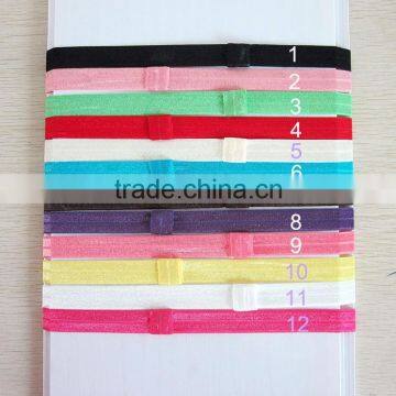 stock wholesale sales of high elastic hair band 1.5CM elastic children's hair band with multi-color optional