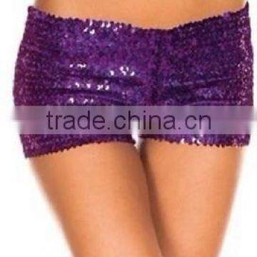 Walson Sexy Metallic Sequins Clubwear Party Stretch Shorts Hot Pants 9 Colors photo-2