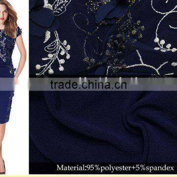 OEM Fashion Latest Ladies Middle Age Summer Bodycon Sexy Embroidered Dress for Wholesale photo-5