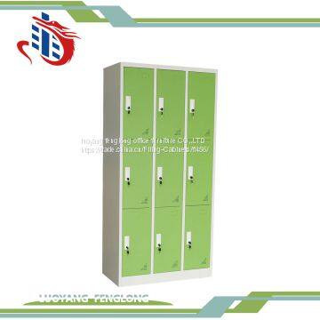 Wholesale Metal Steel 9 Door Storage Locker Swimming Pool Storage Locker photo-3