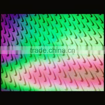 Newly Development Rainbow Color Reflective Material Fabric photo-2