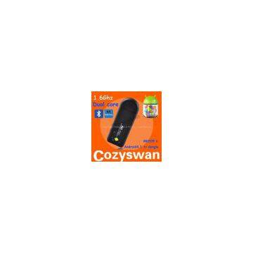 BEST MK809 II mini pc Bluetooth HDMI Dongle android 4.1 smart tv box RK3066 dual core