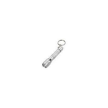 LED Metal / Plastic torch and flashlight keychain torch for Promotional gifts