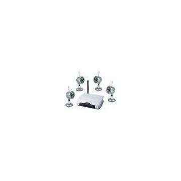 Infrared  400 MHz ~ 2 View 4 Images CCTV Wireless Camera CX - W802Z4