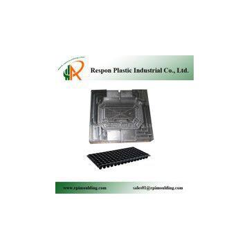 China Custom Injection Plastic Agricultural seeding tray mould