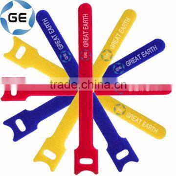 Adjustable Hook and Loop Cable Tie Colorful Back to Back Customizable Self-gripping Strap Fastener photo-5