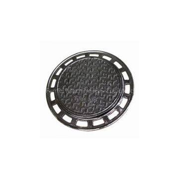 B125  ductile iron electric manhole cover and frame