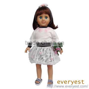 Unique 18 inch american girl dolls manufacture