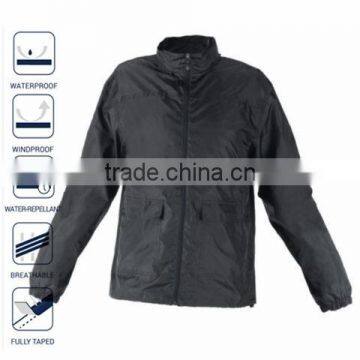 Windbreaker MEN Lightweight Waterproof Jacket With Hood and Bag photo-2