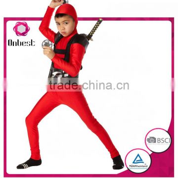 International costumes for kids wholesale children cosplay costume red nanja costume for kids