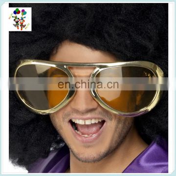 Party Fancy Dress Plastic 70s Disco Giant Shades Elvis Glasses HPC-0625