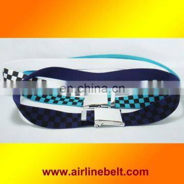 Top Quality Fashionable Cotton Clip Belts,clip Buckle Cotton Belts