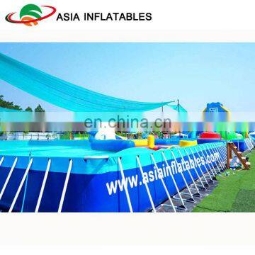 Land Water Park Kids Amusement Hot Sale Swimming Pool, Steel Frame Pool, Intex Steel Frame Pool photo-2