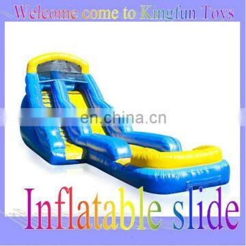 30L*14W feet water pool wet slideway inflatables