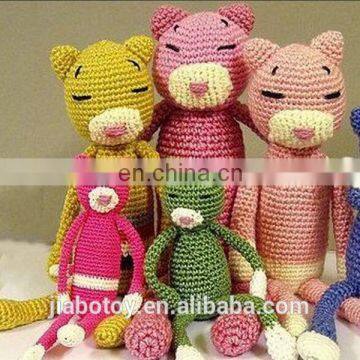 Hand Knitted Toys 100% pure Crochet knit Toys and Dolls Manufacture wholsale price