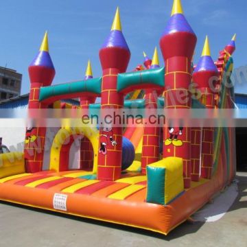 Top titanic inflatable super slide small indoor inflatable slide