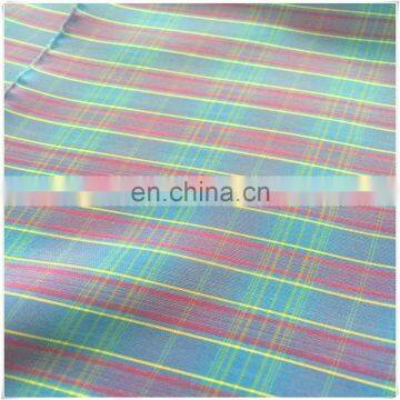 100%washed Velvet Fabric for Plaid Dress/cheap Plaid Shirts photo-2
