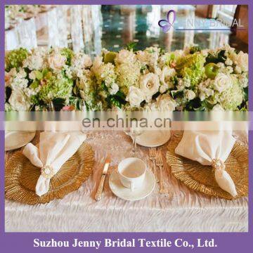 NP008H thick satin fabric custom restaurant wedding napkins