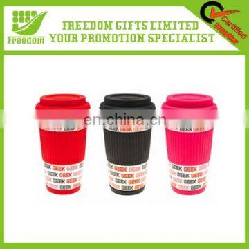 High Quality Custom Design Ceramic Coffee Mug With Silicone lid Cap