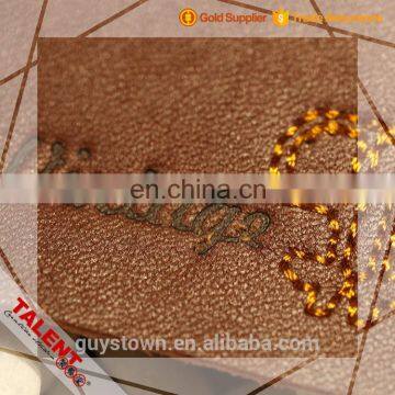 Custom Private Fashion Design Stitching Leather Patch Label For Garment photo-3