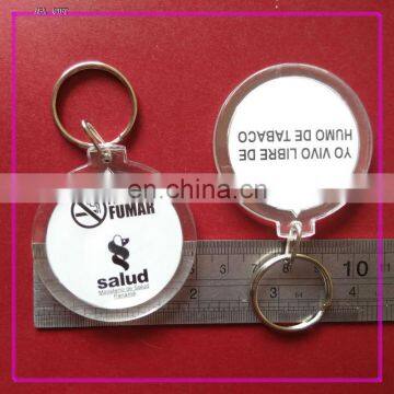 High Quality plastic photo keychain photo viewer