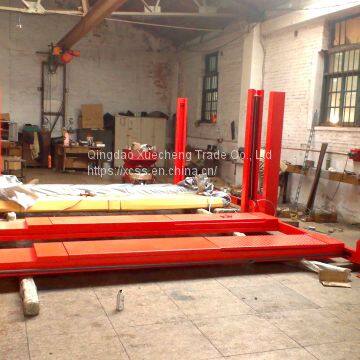 Low Cost Manual Lock Release 4 Post Car Lift 4000kgs/1800mm