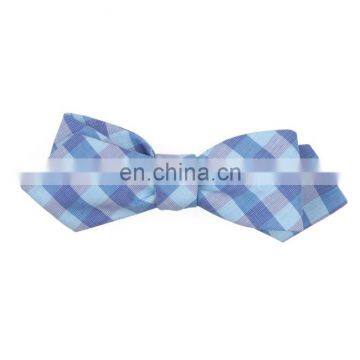 Hand Made of 100% Cotton Old City Checks Self Tie Bow Tie photo-4