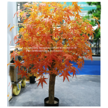 150 cm mini height artificial maple tree potted for decoration