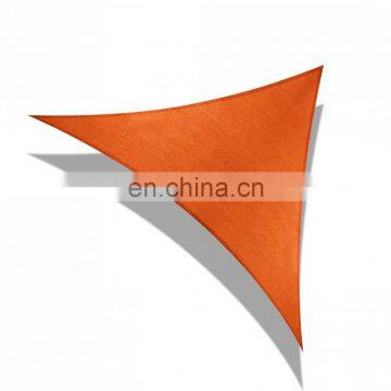 5x5x5 M Triangle Waterproof Sun Shade Sail Polyester fabric PU coated with free ropes for garden pool