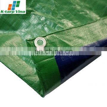 180 GSM # GREEN/DARK BLUE TARPAULIN # MEDIUM DUTY TARP