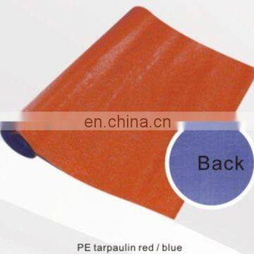 Blue/orange pe tarpaulin roll