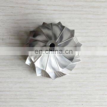 K04 43.03/56.08mm 5306-123-2007 11+0 blades performance milling/aluminum 2618/Billet compressor wheel