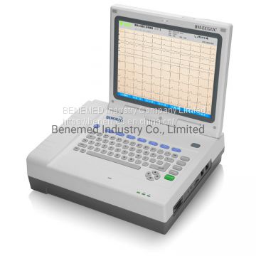 Hotsale 12 Inch Digital Hospital Electrocardiograph 12 Channel ECG Machine