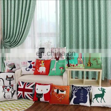 English alphabet  Geometric pattern car sofa bed fashion cushion