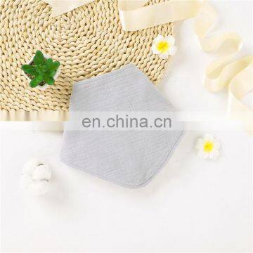 Custom Organic Cotton Super Soft High Absorption Baby Bibs Bandana photo-6