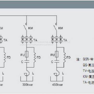 Tbbz Series High Voltage HV Group Automatic Switching Shunt Capacitor Reactive Power Automatic Compensation Device Cabinet 6kv, 10kv, 35kv Transmission and Distribution Systems to Optimizes Power Quality photo-2