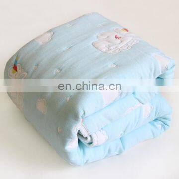 Mothers Wise Choice 10 Layers 100 Cotton Gauze Soft Warm Breathable Muslin Nontoxic Baby Wrap Swaddle Blanket With Small MOQ photo-3