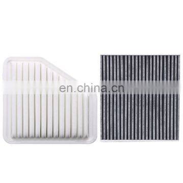 High quality filter paper material car engine air filter OEM 17801-0P021