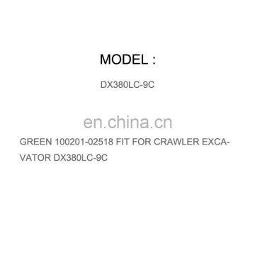DIESEL ENGINE PARTS BLOCK WEDGE 6-POL GREEN 100201-02518 FIT FOR CRAWLER EXCAVATOR DX380LC-9C